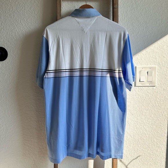 Tommy Hilfiger colorblock striped polo sz: M NWT - Picture 8 of 8